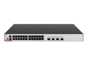 Zarządzalny Switch Ruijie | L3 | 24 porty 1Gbit + 4 porty SFP+ 10Gbit | 24 porty PoE+ (740W max) | 2 sloty na zasilacze (brak w zestawie) | Rack