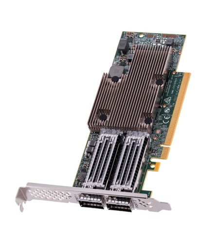 Broadcom karta siecowa P2100G 2x 100GbE QSFP56 PCIe NIC 4.0 x16 - 1510273