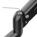 Uchwyt na 2 monitory Maclean, sprężyna gazowa, 13"-27", 7kg, czarny, MC-861N - 1766034
