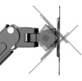 Uchwyt na 2 monitory Maclean, sprężyna gazowa, 13"-27", 7kg, czarny, MC-861N - 1766027