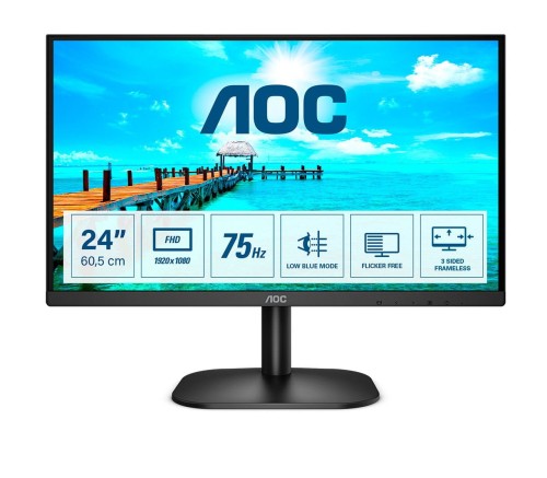Monitor AOC 23,8" 24B2XDM VGA DVI - 1959984