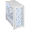 CORSAIR iCUE 4000D RGB Airflow Mid-Tower True White - 1960558