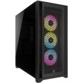 CORSAIR iCUE 5000D RGB Airflow Tempered Glass Mid-Tower Black - 1960603