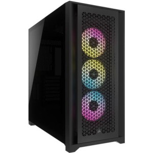 Obudowa Corsair iCUE 5000D RGB AIRFLOW Mid-Tower ATX Tempered Glass Black (CC-9011242-WW)