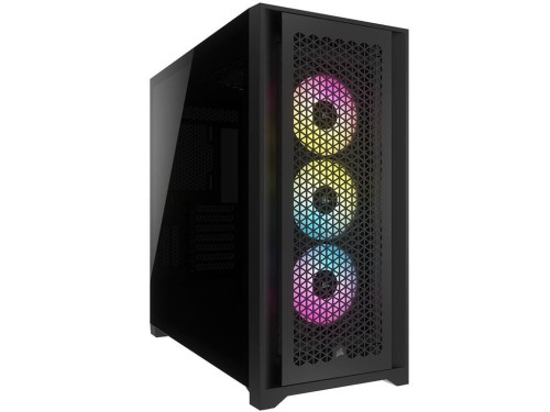CORSAIR iCUE 5000D RGB Airflow Tempered Glass Mid-Tower Black - 1960603