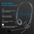 Słuchawki z mikrofonem HP Stereo 3.5mm Headset G2 przewodowe czarne 428H6AA - 1867477