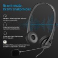 Słuchawki z mikrofonem HP Stereo 3.5mm Headset G2 przewodowe czarne 428H6AA - 1961301