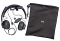 Słuchawki z mikrofonem Logitech Zone Wired czarne - 1153184