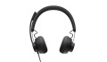 Słuchawki z mikrofonem Logitech Zone Wired czarne - 1153180