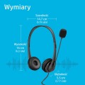 HP Słuchawki G2, 428H5AA, USB, czarne - 1952109