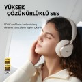 Słuchawki bezprzewodowe Soundcore Space One Beżowy (A3035G21) - 1961329