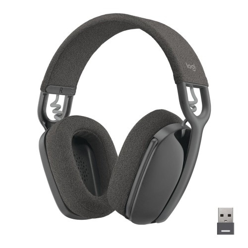 Słuchawki z mikrofonem Logitech Zone Vibe 125 czarne - 1924104