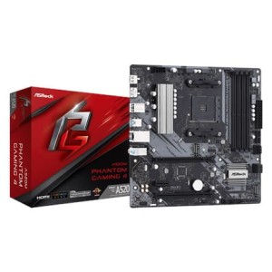 Płyta ASRock A520M PHANTOM GAMING 4 /AMD A520M/DDR4/SATA3/M.2/USB3.1/PCIe3.0/AM4/mATX