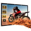 Ekran projekcyjny Maclean MC-981 100" 220x124cm obramowanie 25mm 16:9 haczyki do naciągu - 1962099
