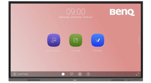 Benq RE8603 86" Poziomy 18/7 Android Ekran dotykowy 400 cd/m2 8 ms 3840 x 2160 piksele - 1930717