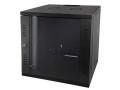 Q-lantec-Szafa wisząca 19" 15U 600x450 d.szklane - 1158414