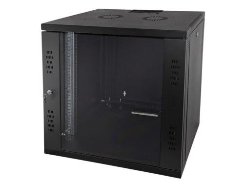 Q-lantec-Szafa wisząca 19" 15U 600x450 d.szklane - 1962177