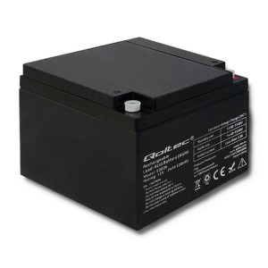 Akumulator AGM Qoltec 12V | 24Ah