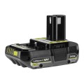 Ryobi RB18L25, Akumulator, Litowo-jonowy (Li-Ion), 2.5 Ah, 18 V, Czarny, Zielony, 1 szt. - 1963024