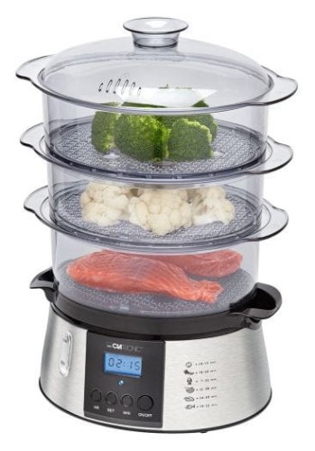 Parowar Clatronic DG 3547 inox ( 9 litrów ; kolor inox ) - 814953