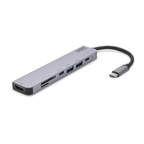 Hub USB SAVIO AK-47 USB Typ C 7w1 - 928487