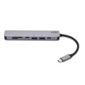 Hub USB SAVIO AK-47 USB Typ C 7w1 - 1065216