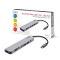Hub USB SAVIO AK-47 USB Typ C 7w1 - 928491
