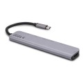 Hub USB SAVIO AK-47 USB Typ C 7w1 - 928488