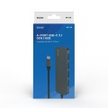 Hub USB 3.1 SAVIO AK-54 USB-C - 4 x USB-A szary - 1305488