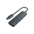 Hub USB 3.1 SAVIO AK-53 USB-A - 4 x USB-A szary - 1305484