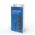 HUB USB-C 3.1 SAVIO AK-57 z adapterem RJ-45 3-portowy - 1305492