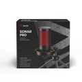 Mikrofon przewodowy SAVIO SONAR PRO gamingowy z podświetleniem, na trójnogu, USB - 1306441