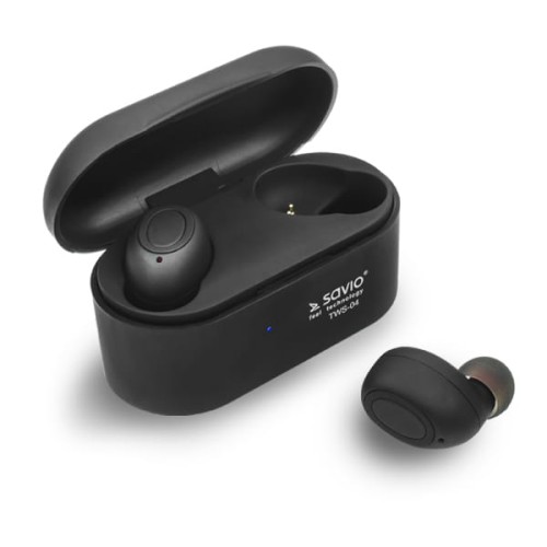 Słuchawki bezprzewodowe z mikrofonem Savio TWS-04 Bluetooth - 1011024