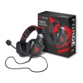 Słuchawki z mikrofonem SAVIO FORGE Stereo Gaming wokółuszne Jack 3.5mm + USB - 908436