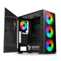 Obudowa PC SAVIO Prime X1 ARGB Glass - 1062108