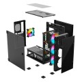 Obudowa PC SAVIO Prime X1 ARGB Glass - 1062112