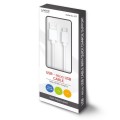 Kabel USB 2.0 Savio CL-127 USB A (M) - Micro USB B (M) 5A, 1m, biały - 1964802