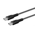 Kabel USB Typ C Savio CL-151 USB TYP C – USB TYP C 3A, QC, PD, 2m, czarny - 973847