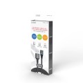 Kabel USB 2.0 SAVIO CL-155 USB – USB Typ C, Micro i Lightning, QC i PD 3.0, magnetyczny, 2m, czarny - 1038854