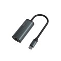 Kabel adapter Savio AK-56 USB-C 3.1 męski do RJ-45 0,18m szary - 1323372