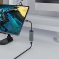Kabel adapter Savio AK-56 USB-C 3.1 męski do RJ-45 0,18m szary - 1323370
