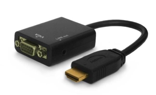 Kabel adapter Savio CL-23 HDMI - VGA - 738421