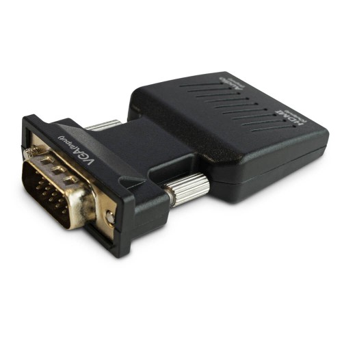 Konwerter VGA do HDMI, Audio, Full HD SAVIO CL-145 VGA (M) + minijack (F) - HDMI FULL HD/1080p 60Hz - 1037709