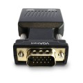 Konwerter VGA do HDMI, Audio, Full HD SAVIO CL-145 VGA (M) + minijack (F) - HDMI FULL HD/1080p 60Hz - 1037711