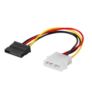Kabel zasilający Savio AK-10 Molex - SATA 0,18m