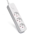 Listwa zasilająca przeciwprzepięciowa SAVIO LZ-07 3 gniazda 1,5m - 1334956