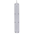 Listwa zasilająca przeciwprzepięciowa SAVIO LZ-12 4 gniazda i 3 gniazda USB-A, 1,5m - 1334975