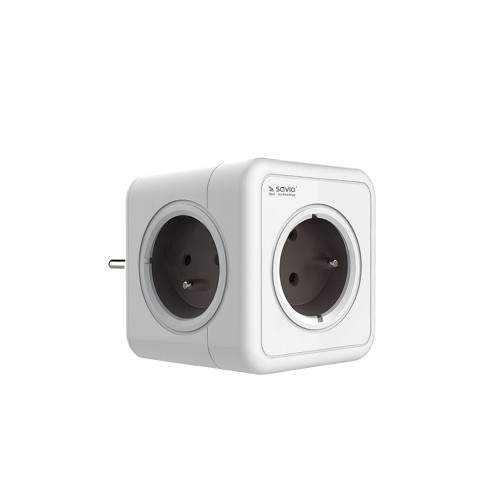 Kostka zasilająca Powercube SAVIO PC-01 5 gniazd - 1049743