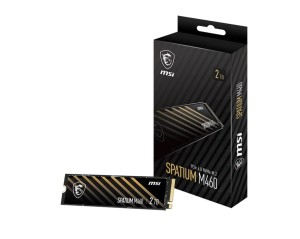 Dysk SSD MSI SPATIUM M460 1TB PCIe Gen4x4 NVMe M.2 2280 (5000/4500 MB/s) 3D NAND