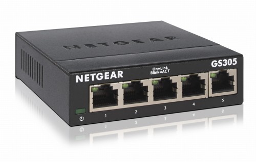Switch niezarządzalny Netgear GS305 v3 5x 10/100/1000 RJ45 - 1968166